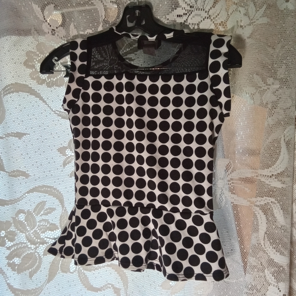 BTween Women's PolkaDot Dress Sz 10/12 M